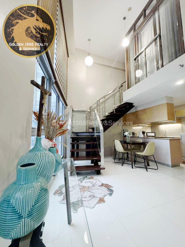 Living area 1BR loft
